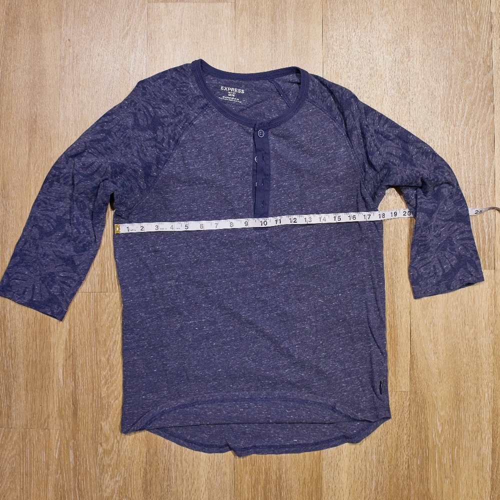 Express Mens' 3/4 sleeve